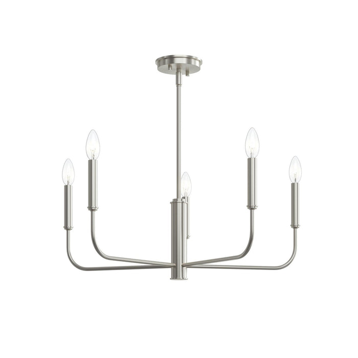 Myhouse Lighting Progress Lighting - P400446-009 - Five Light Chandelier - Reines - Brushed Nickel