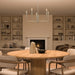 Myhouse Lighting Progress Lighting - P400446-009 - Five Light Chandelier - Reines - Brushed Nickel