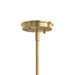 Myhouse Lighting Progress Lighting - P400448-191 - Six Light Chandelier - Reines - Brushed Gold