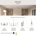 Myhouse Lighting Progress Lighting - P400449-009 - Nine Light Chandelier - Reines - Brushed Nickel