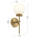 Myhouse Lighting Progress Lighting - P710157-191 - One Light Wall Sconce - Rigsby - Brushed Gold