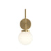 Myhouse Lighting Progress Lighting - P710157-191 - One Light Wall Sconce - Rigsby - Brushed Gold