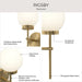 Myhouse Lighting Progress Lighting - P710157-191 - One Light Wall Sconce - Rigsby - Brushed Gold
