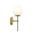 Myhouse Lighting Progress Lighting - P710157-191 - One Light Wall Sconce - Rigsby - Brushed Gold