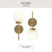 Myhouse Lighting Progress Lighting - P710157-191 - One Light Wall Sconce - Rigsby - Brushed Gold