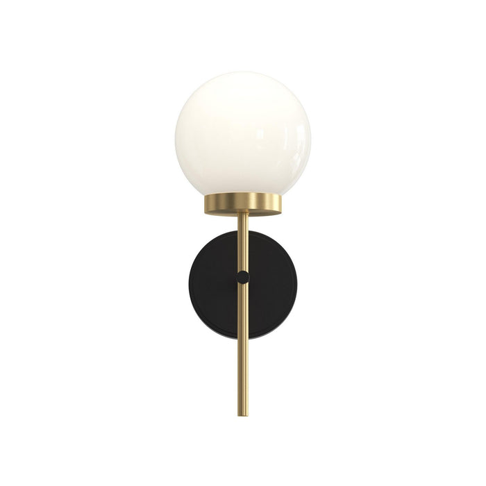 Myhouse Lighting Progress Lighting - P710157-319 - One Light Wall Sconce - Rigsby - Matte Black and Brushed Gold