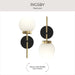 Myhouse Lighting Progress Lighting - P710157-319 - One Light Wall Sconce - Rigsby - Matte Black and Brushed Gold