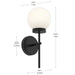 Myhouse Lighting Progress Lighting - P710157-31M - One Light Wall Sconce - Rigsby - Matte Black