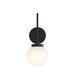 Myhouse Lighting Progress Lighting - P710157-31M - One Light Wall Sconce - Rigsby - Matte Black