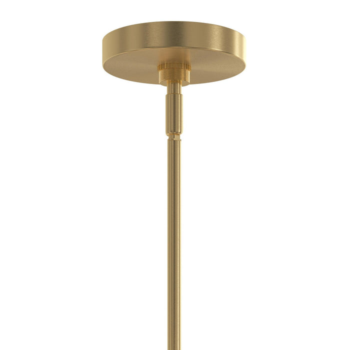Myhouse Lighting Progress Lighting - P400469-191 - Six Light Chandelier - Rigsby - Brushed Gold