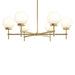 Myhouse Lighting Progress Lighting - P400469-191 - Six Light Chandelier - Rigsby - Brushed Gold