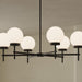 Myhouse Lighting Progress Lighting - P400469-31M - Six Light Chandelier - Rigsby - Matte Black