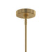Myhouse Lighting Progress Lighting - P400470-191 - Six Light Chandelier - Rigsby - Brushed Gold
