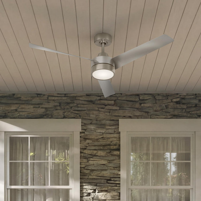 Myhouse Lighting Progress Lighting - P250129-009 - 52" Ceiling Fan - Rizo - Brushed Nickel