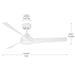 Myhouse Lighting Progress Lighting - P250129-28M - 52" Ceiling Fan - Rizo - Matte White