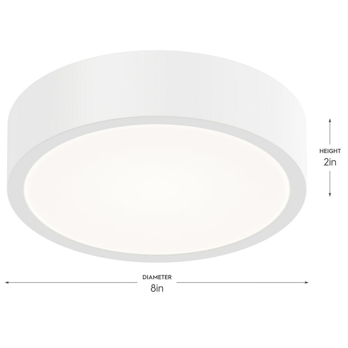 Myhouse Lighting Progress Lighting - P260012-28M-30 - LED Fan Light Kit - Rizo - Matte White