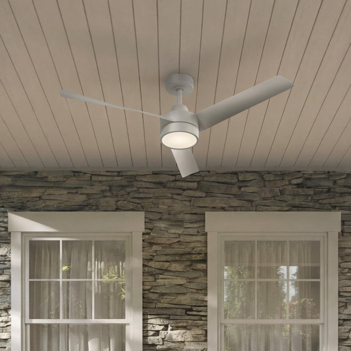 Myhouse Lighting Progress Lighting - P260012-28M-30 - LED Fan Light Kit - Rizo - Matte White