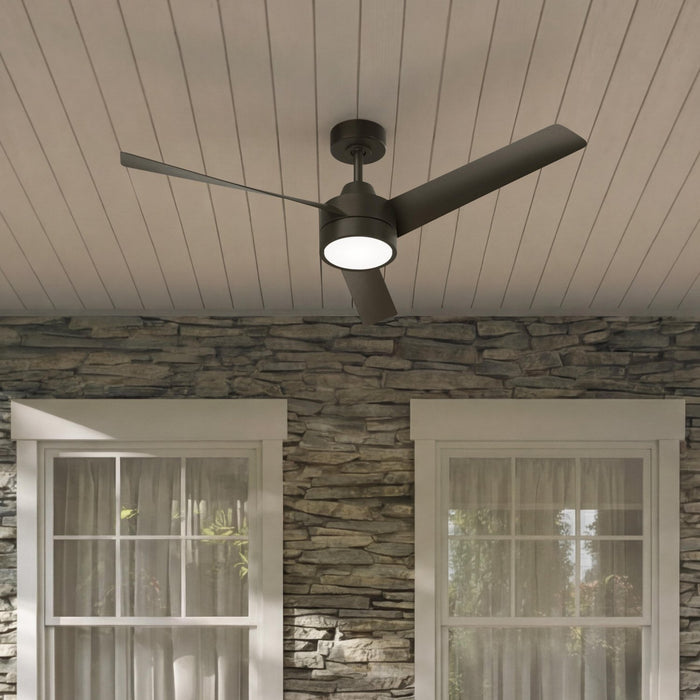 Myhouse Lighting Progress Lighting - P260012-31M-30 - LED Fan Light Kit - Rizo - Matte Black