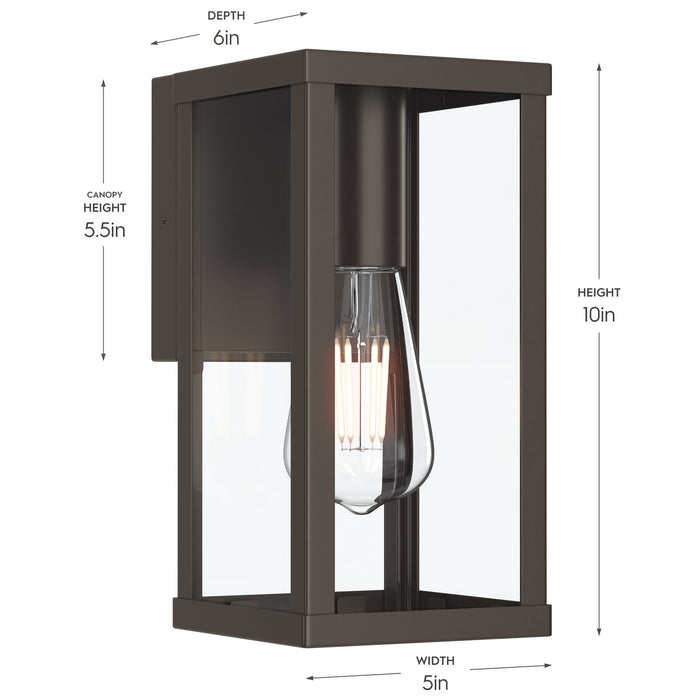 Myhouse Lighting Progress Lighting - P560397-020 - One Light Outdoor Wall Mount - Ryle - Antique Bronze