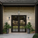 Myhouse Lighting Progress Lighting - P560398-31M - One Light Outdoor Wall Mount - Ryle - Matte Black