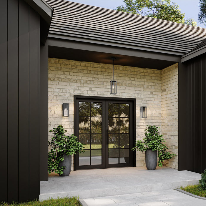 Myhouse Lighting Progress Lighting - P560398-31M - One Light Outdoor Wall Mount - Ryle - Matte Black