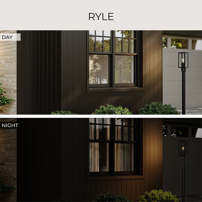 Myhouse Lighting Progress Lighting - P540113-31M - One Light Outdoor Post Mount - Ryle - Matte Black