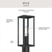 Myhouse Lighting Progress Lighting - P540113-31M - One Light Outdoor Post Mount - Ryle - Matte Black