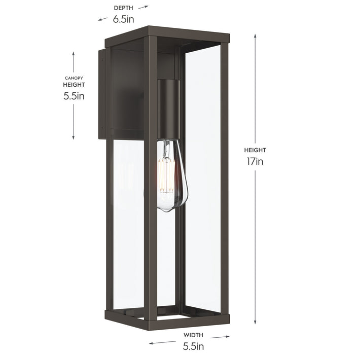 Myhouse Lighting Progress Lighting - P560399-020 - One Light Outdoor Wall Mount - Ryle - Antique Bronze