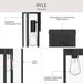 Myhouse Lighting Progress Lighting - P560399-31M - One Light Outdoor Wall Mount - Ryle - Matte Black
