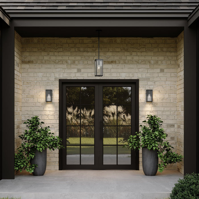 Myhouse Lighting Progress Lighting - P550146-31M - One Light Outdoor Pendant - Ryle - Matte Black