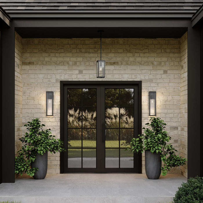Myhouse Lighting Progress Lighting - P560400-31M - One Light Outdoor Wall Mount - Ryle - Matte Black