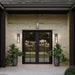 Myhouse Lighting Progress Lighting - P560400-31M - One Light Outdoor Wall Mount - Ryle - Matte Black
