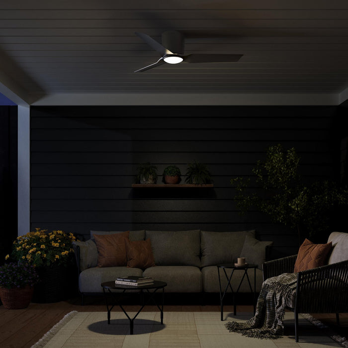 Myhouse Lighting Progress Lighting - P250130-009-30 - 48" Ceiling Fan - Rynn - Brushed Nickel