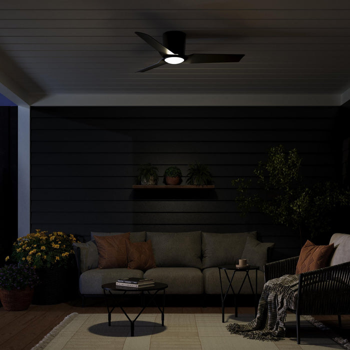 Myhouse Lighting Progress Lighting - P250130-31M-30 - 48" Ceiling Fan - Rynn - Matte Black