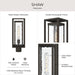 Myhouse Lighting Progress Lighting - P540115-020 - One Light Outdoor Post Mount - Shaw - Antique Bronze