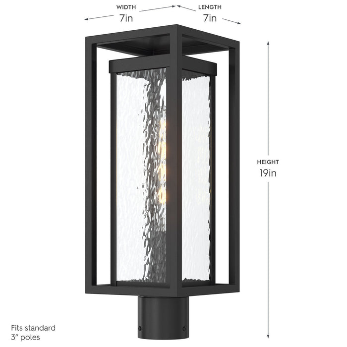 Myhouse Lighting Progress Lighting - P540115-031 - One Light Outdoor Post Mount - Shaw - Black