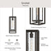 Myhouse Lighting Progress Lighting - P550148-020 - One Light Outdoor Pendant - Shaw - Antique Bronze