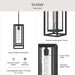 Myhouse Lighting Progress Lighting - P550148-031 - One Light Outdoor Pendant - Shaw - Black