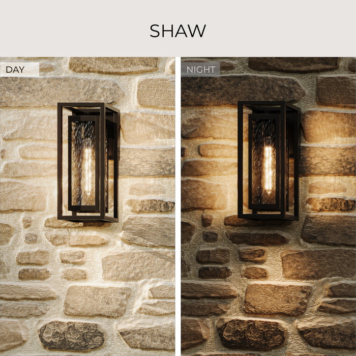 Myhouse Lighting Progress Lighting - P560410-020 - One Light Outdoor Wall Mount - Shaw - Antique Bronze