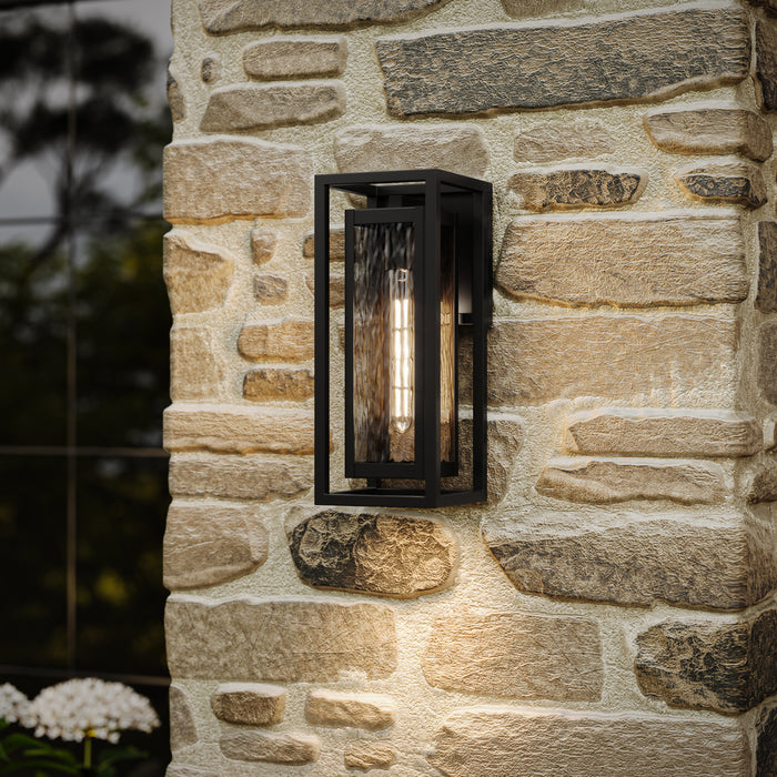Myhouse Lighting Progress Lighting - P560410-031 - One Light Outdoor Wall Mount - Shaw - Black