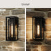 Myhouse Lighting Progress Lighting - P560410-031 - One Light Outdoor Wall Mount - Shaw - Black