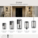 Myhouse Lighting Progress Lighting - P560410-031 - One Light Outdoor Wall Mount - Shaw - Black