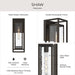 Myhouse Lighting Progress Lighting - P560411-020 - One Light Outdoor Wall Mount - Shaw - Antique Bronze