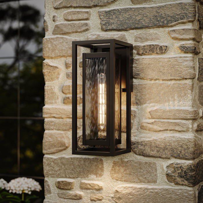 Myhouse Lighting Progress Lighting - P560411-020 - One Light Outdoor Wall Mount - Shaw - Antique Bronze