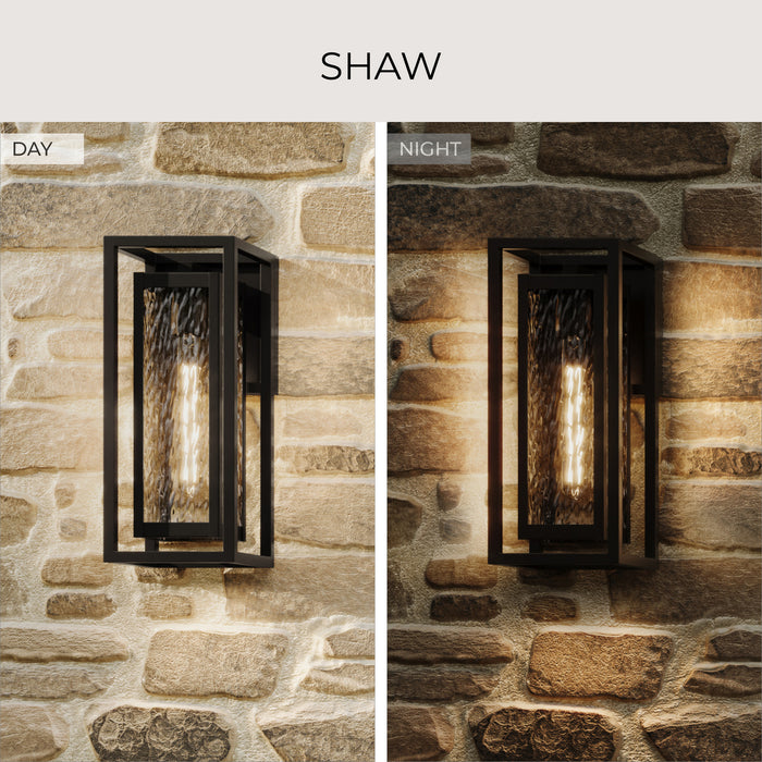 Myhouse Lighting Progress Lighting - P560411-020 - One Light Outdoor Wall Mount - Shaw - Antique Bronze