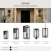 Myhouse Lighting Progress Lighting - P560411-020 - One Light Outdoor Wall Mount - Shaw - Antique Bronze