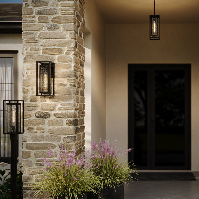 Myhouse Lighting Progress Lighting - P560411-020 - One Light Outdoor Wall Mount - Shaw - Antique Bronze