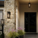 Myhouse Lighting Progress Lighting - P560411-020 - One Light Outdoor Wall Mount - Shaw - Antique Bronze