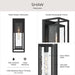 Myhouse Lighting Progress Lighting - P560411-031 - One Light Outdoor Wall Mount - Shaw - Black