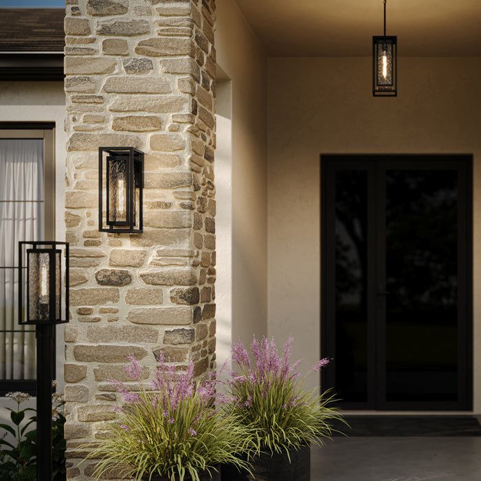 Myhouse Lighting Progress Lighting - P560411-031 - One Light Outdoor Wall Mount - Shaw - Black